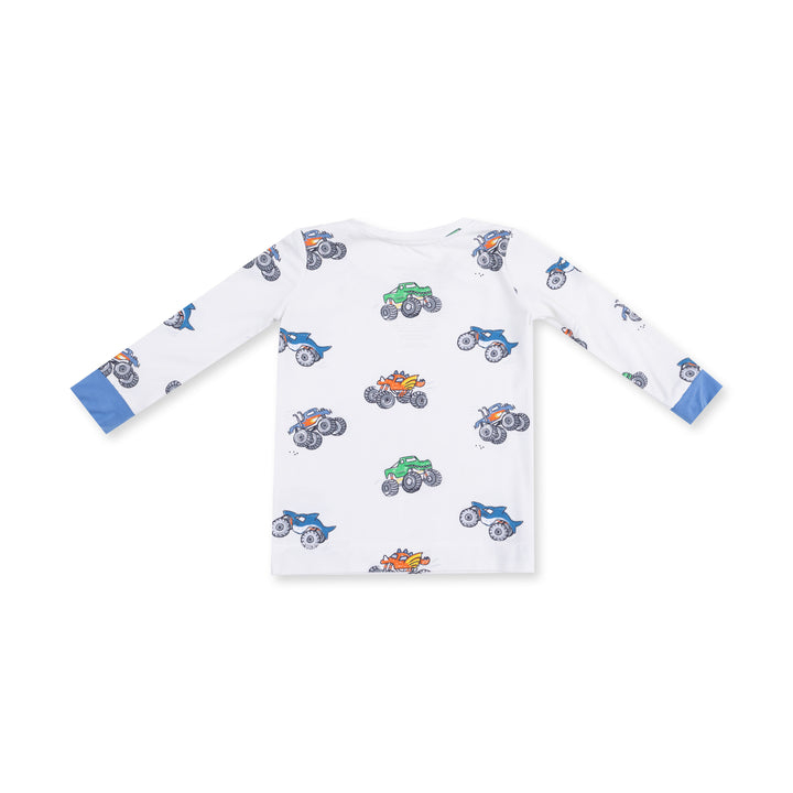 Monster Trucks - Long Sleeve Loungewear Set