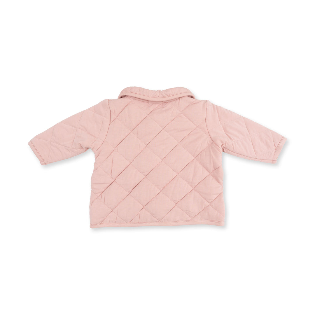 Solid Mellow Rose - Quilted Jacket