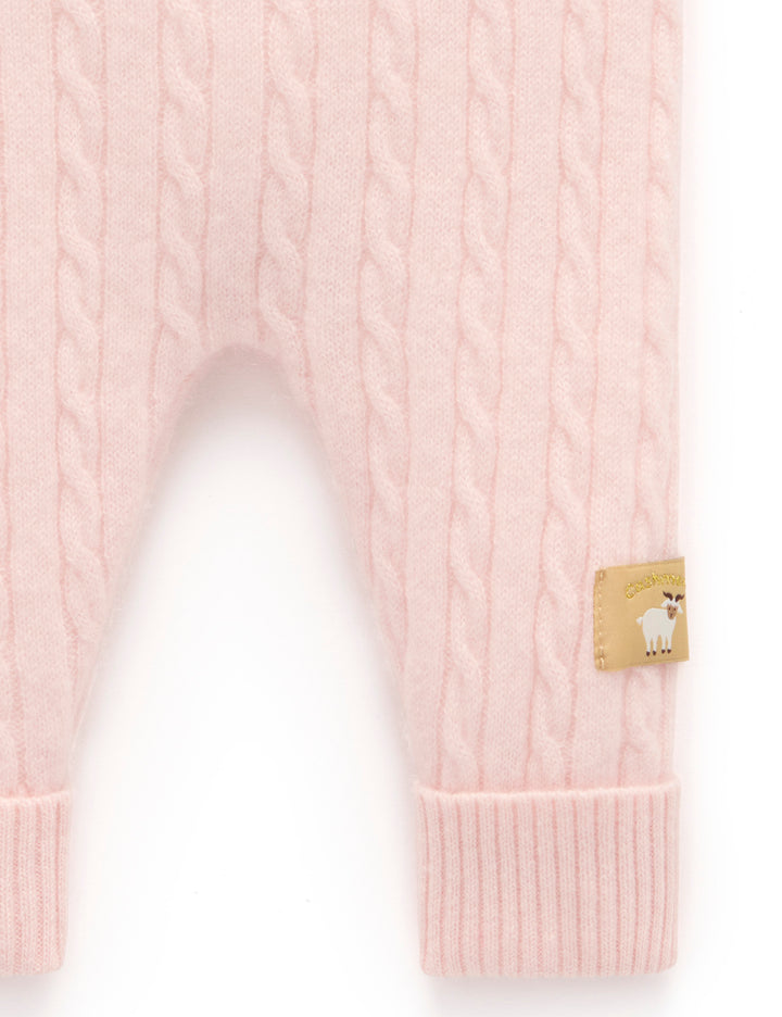 Pink Cashmere Leggings