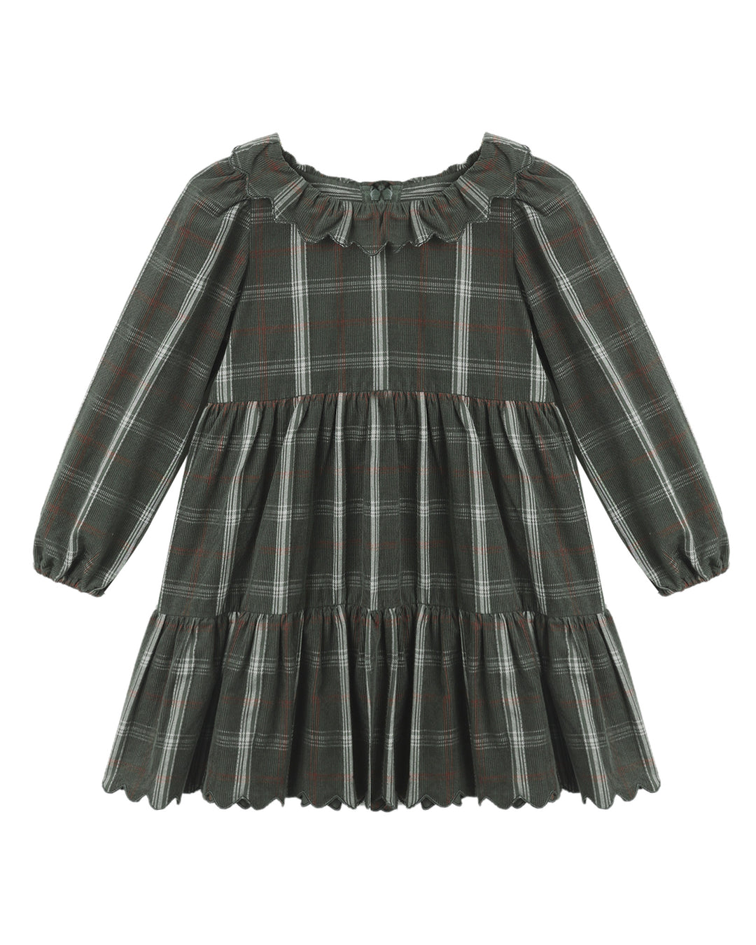 Fran Dress in Holiday Plaid