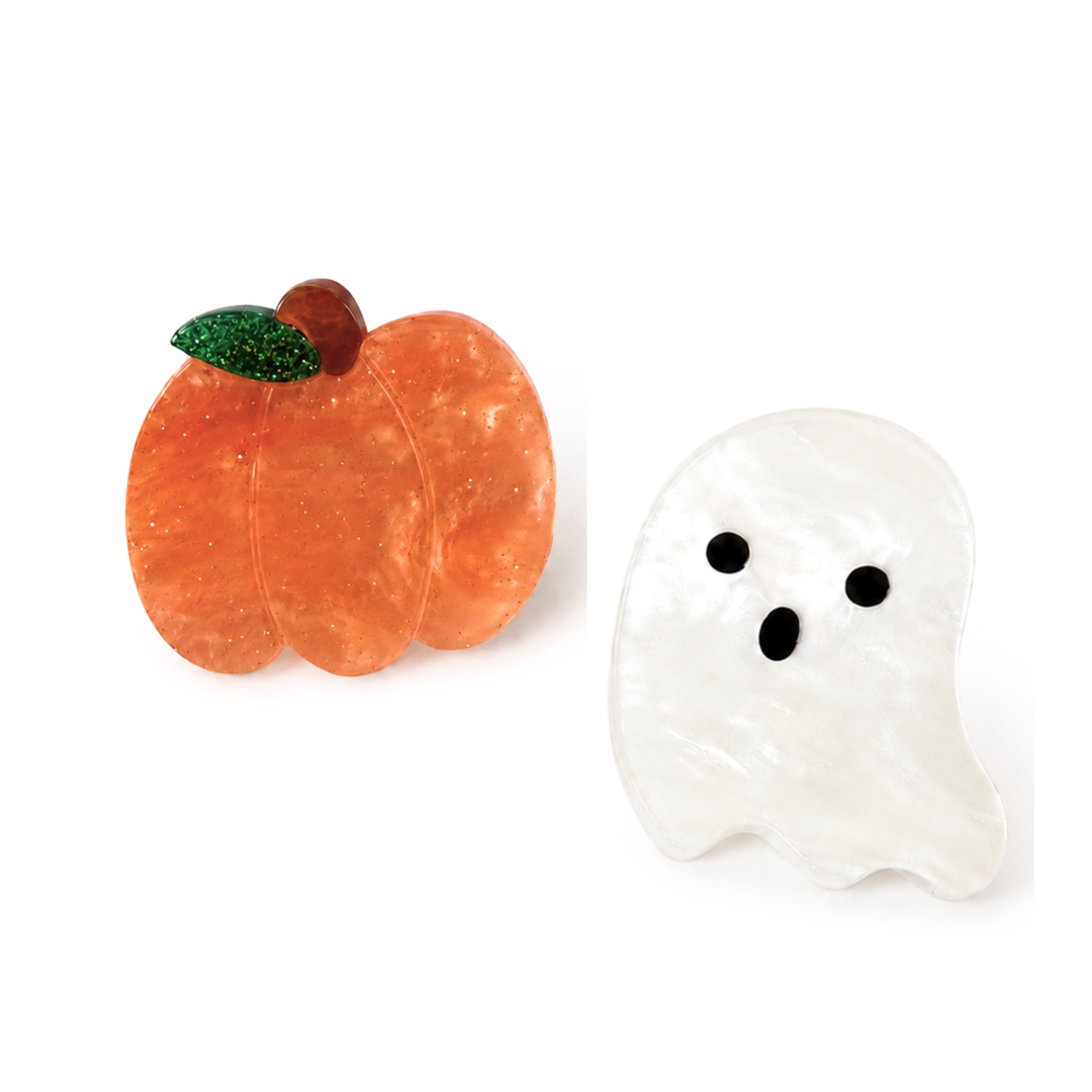 Ghost Pumpkin Hair Claws