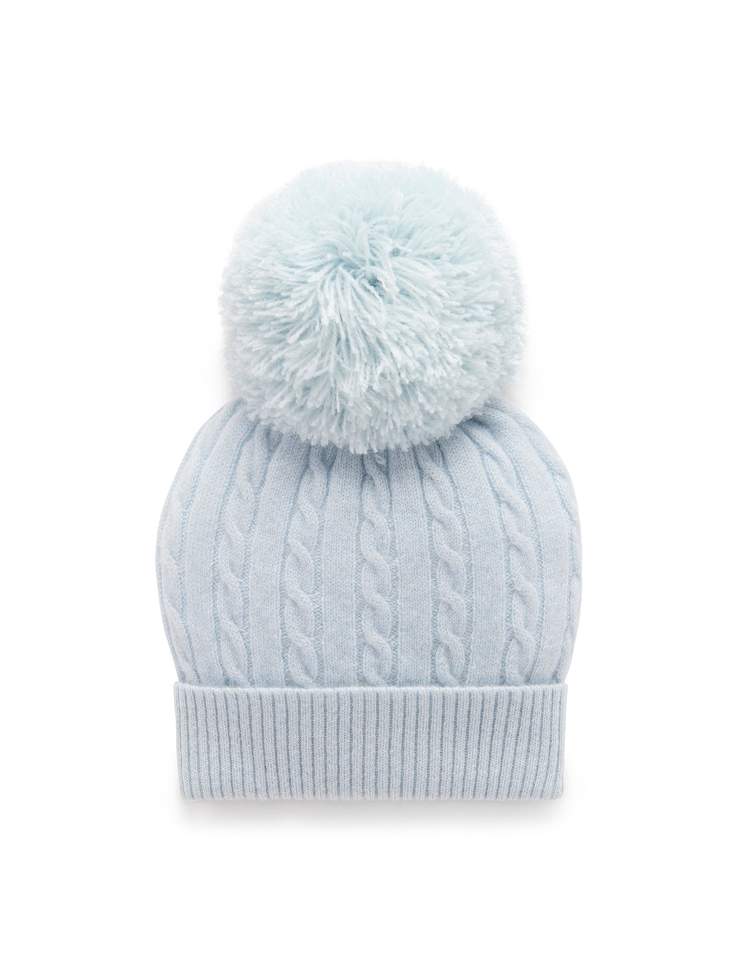 Pale Blue Cashmere Beanie