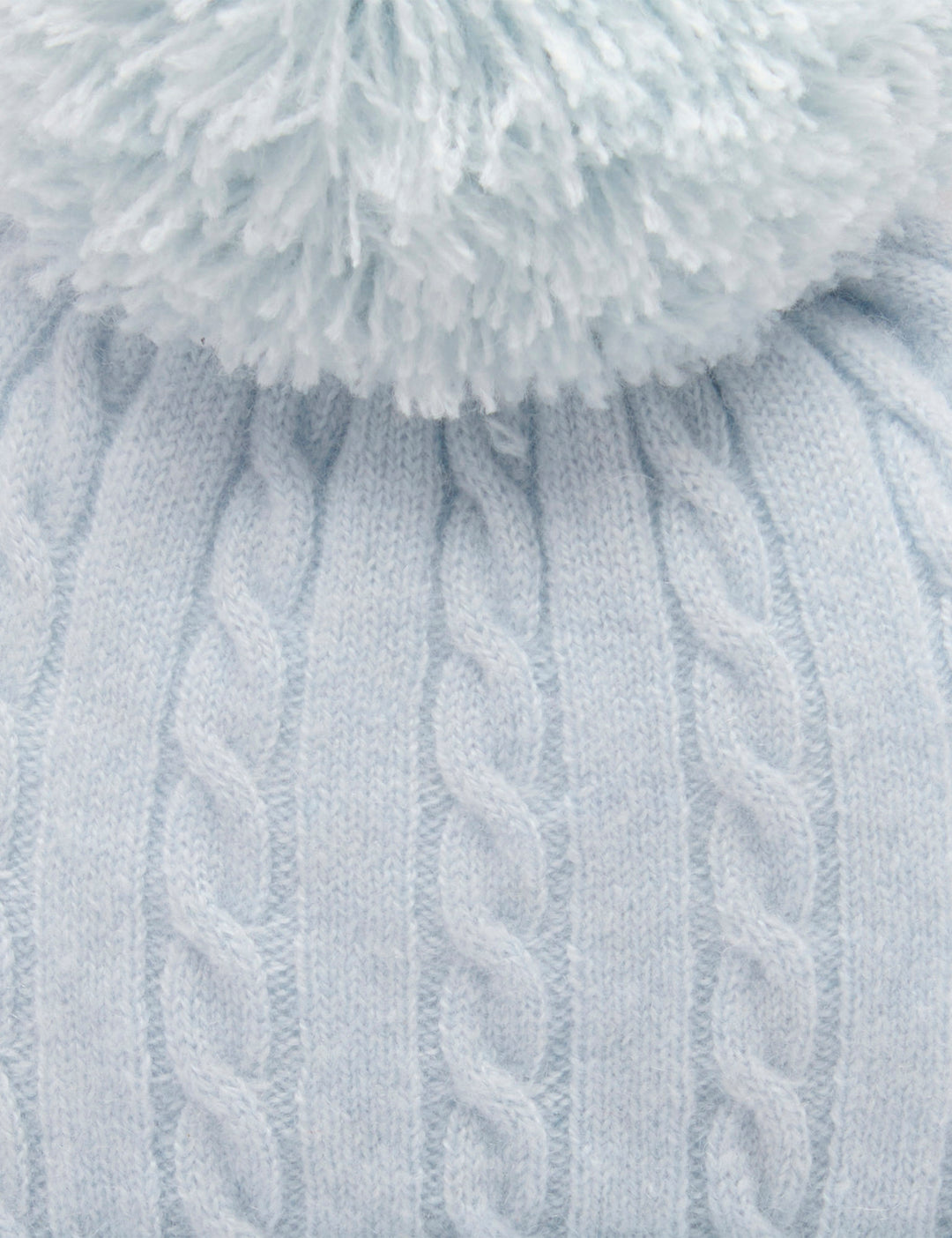 Pale Blue Cashmere Beanie