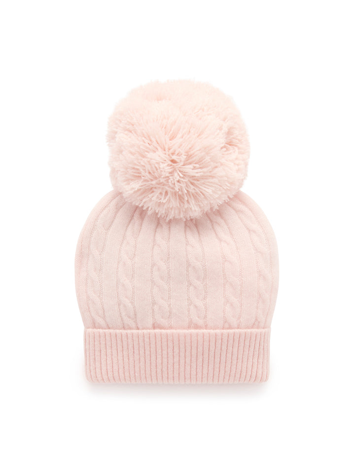 Pink Cashmere Beanie