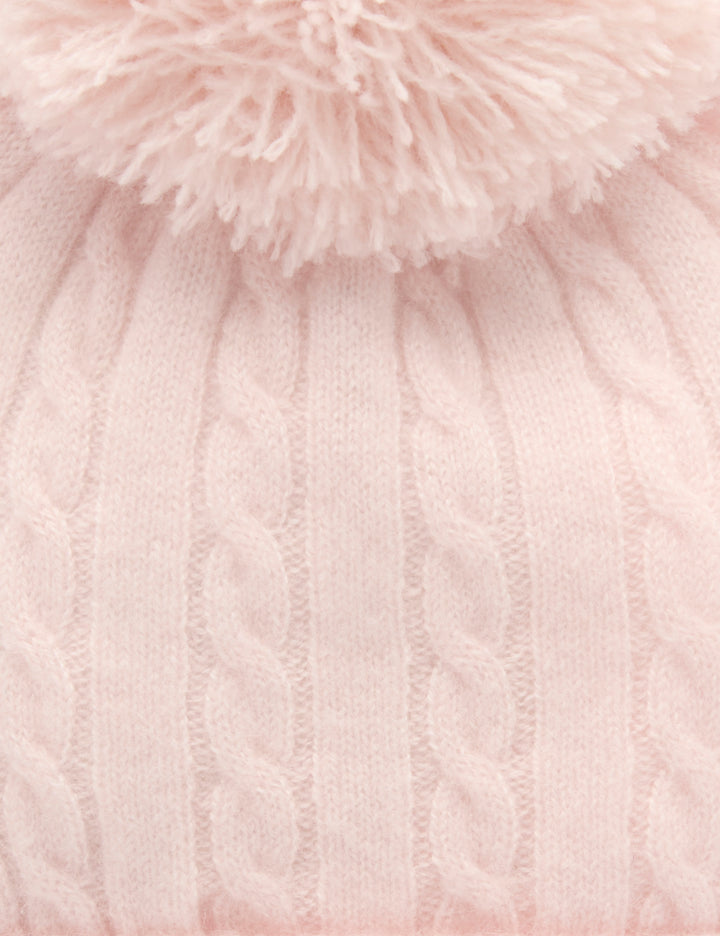 Pink Cashmere Beanie