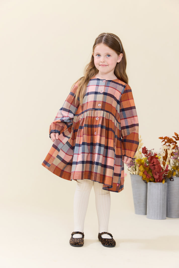 Mae Dress – Hayride Plaid