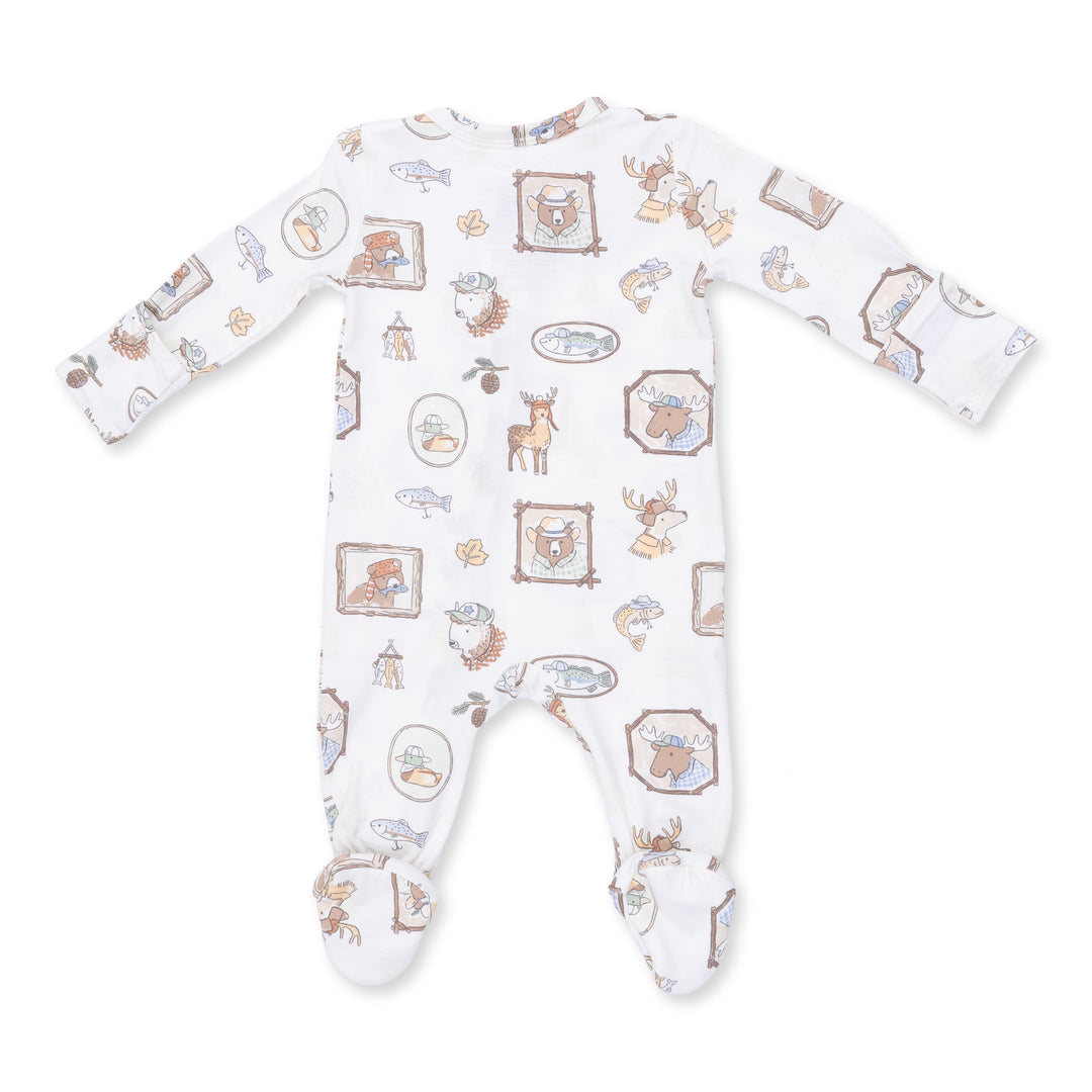 Woodson’s Family Cabin 2‑Way Zipper Footie