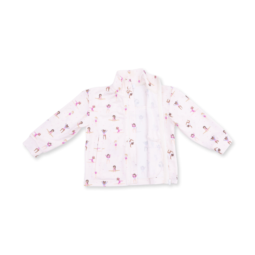 Tiny Tumblers Mock Neck Active Jacket