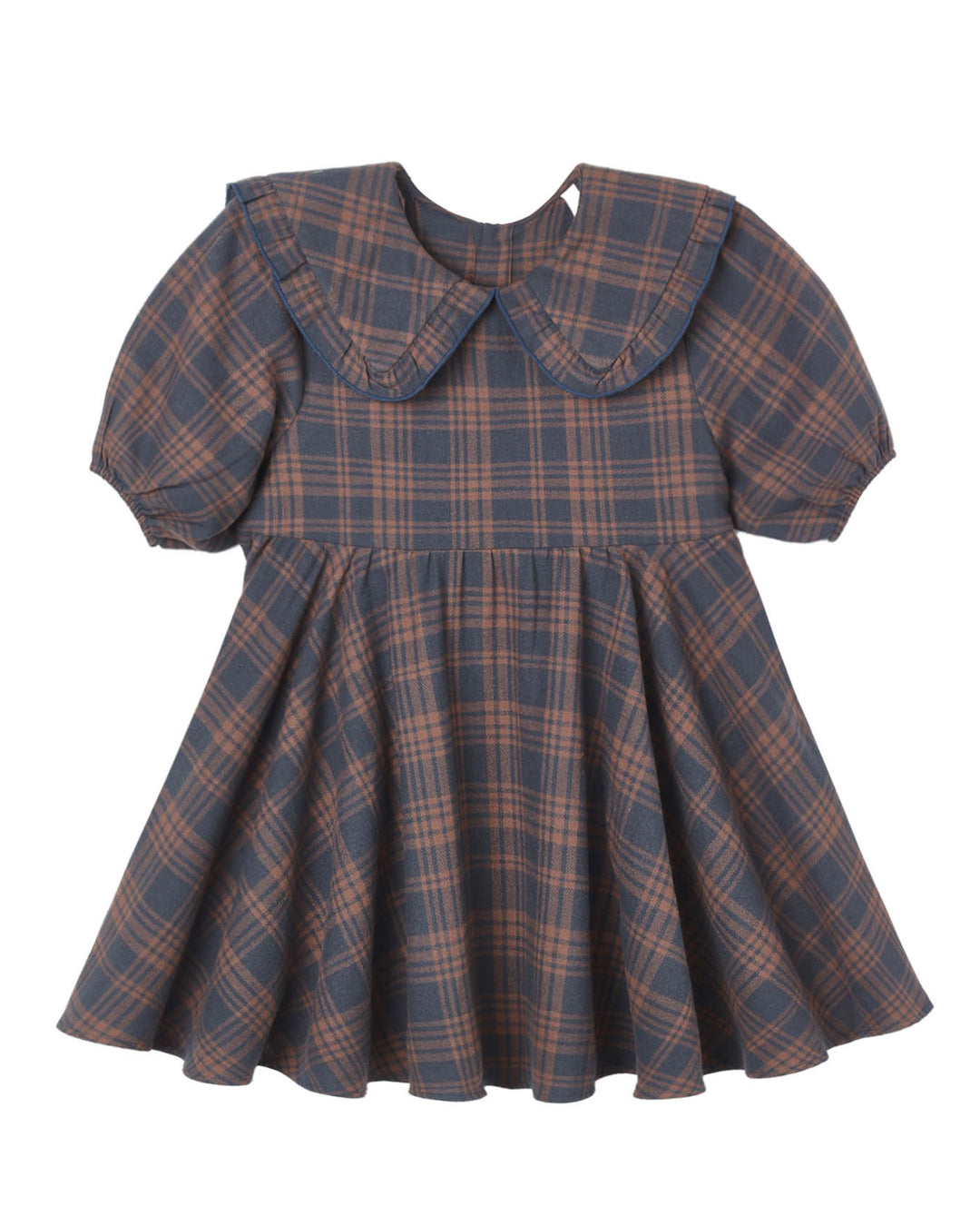 Camille Dress | Midnight Plaid