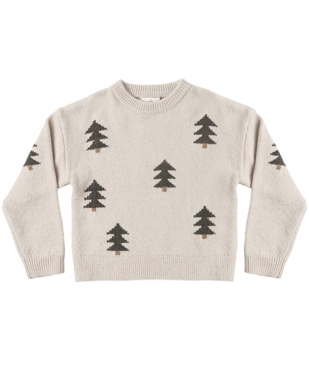 Aspen Sweater in Tree Jacquard