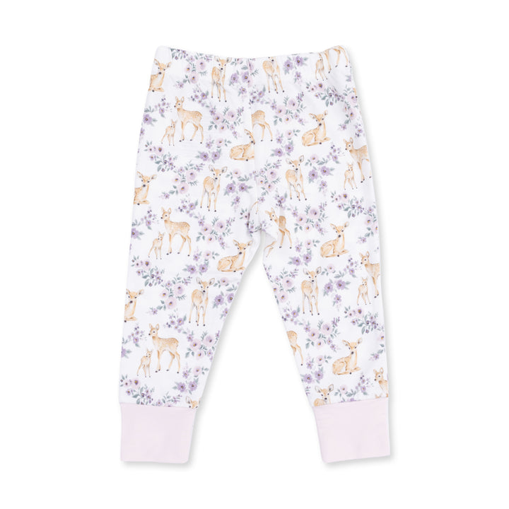 Floral Deer — Long Sleeve Loungewear Set