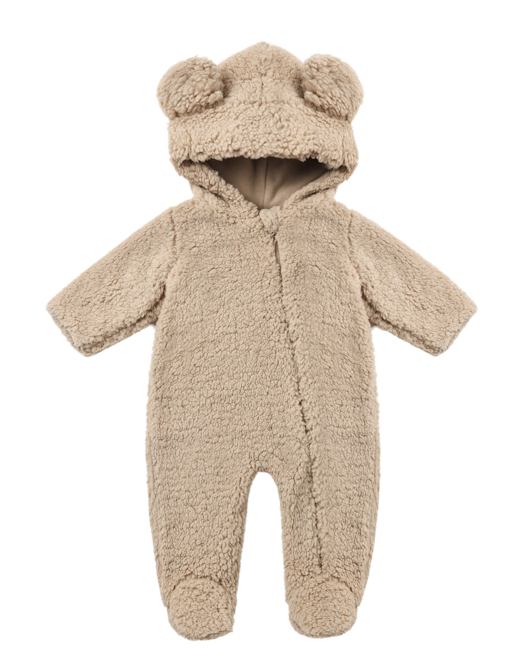 Bear Jumpsuit – Latte