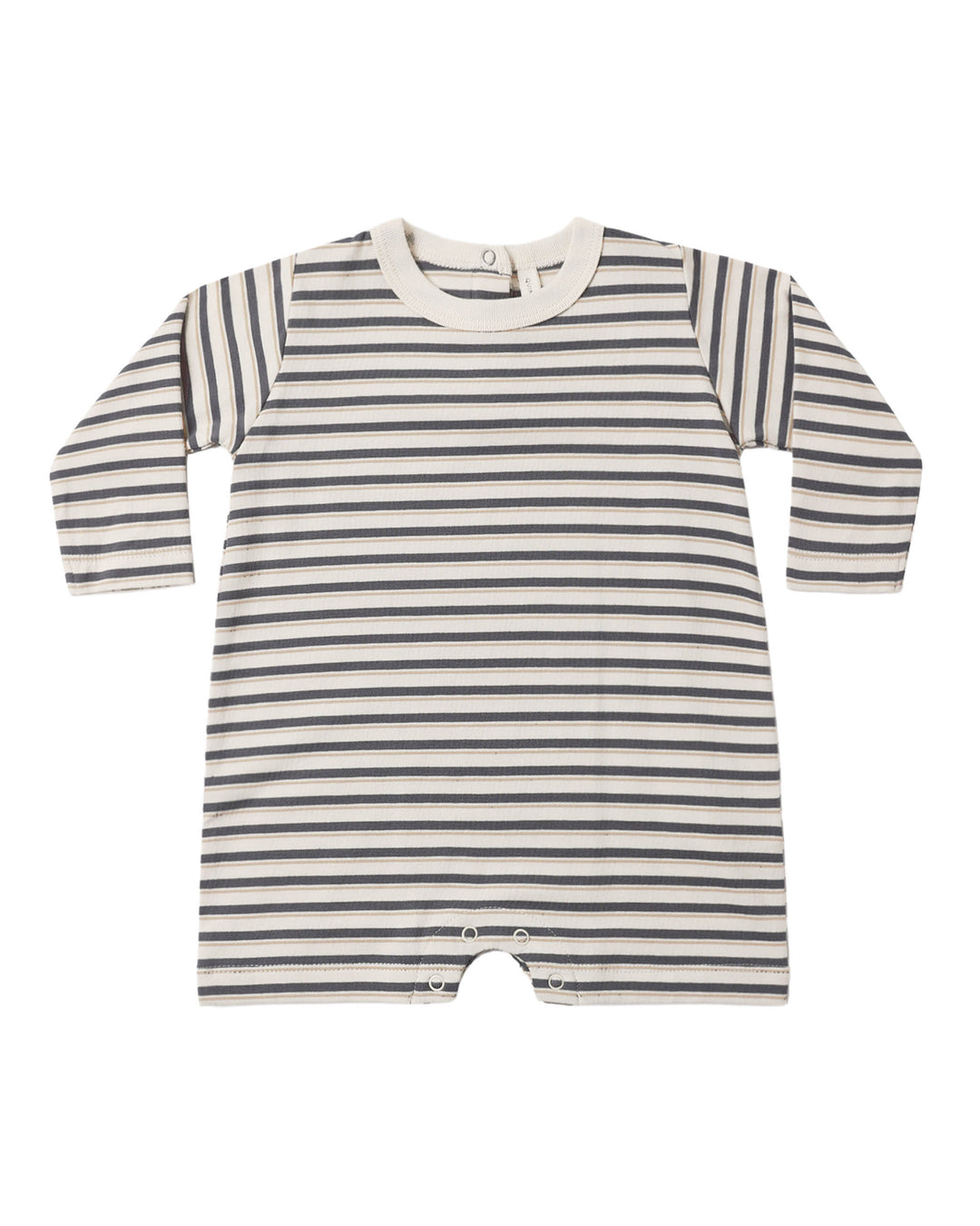 Long Sleeve Romper – Vintage Stripe