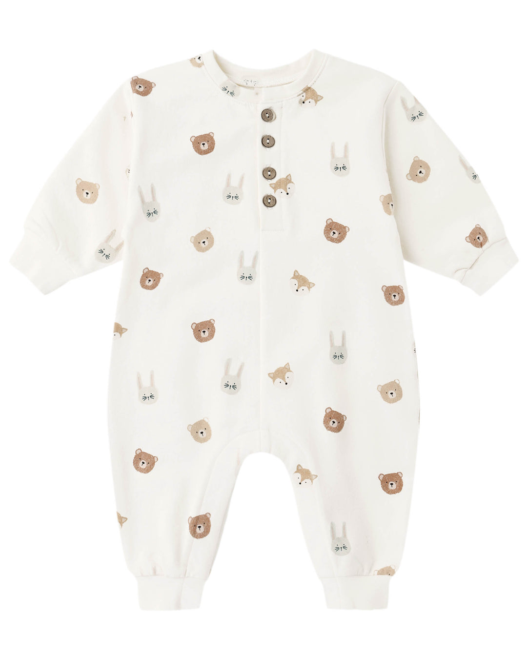 Relaxed Fleece Jumpsuit – Critters