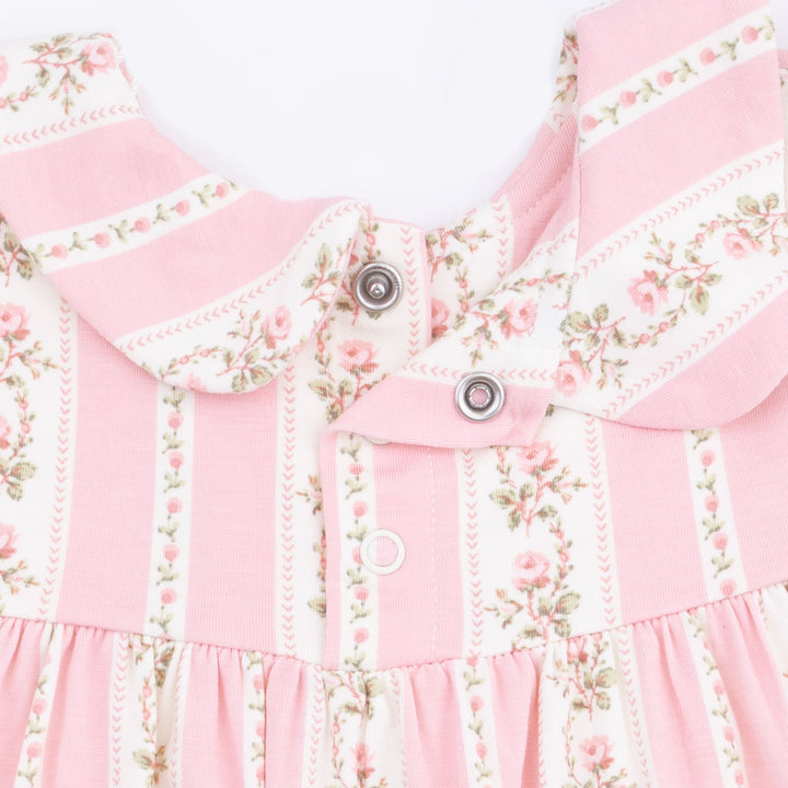 Antoinette Stripe — Smocked Dress Set