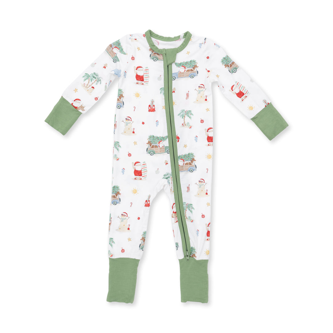 Beach Christmas -long Sleeve Loungewear Set