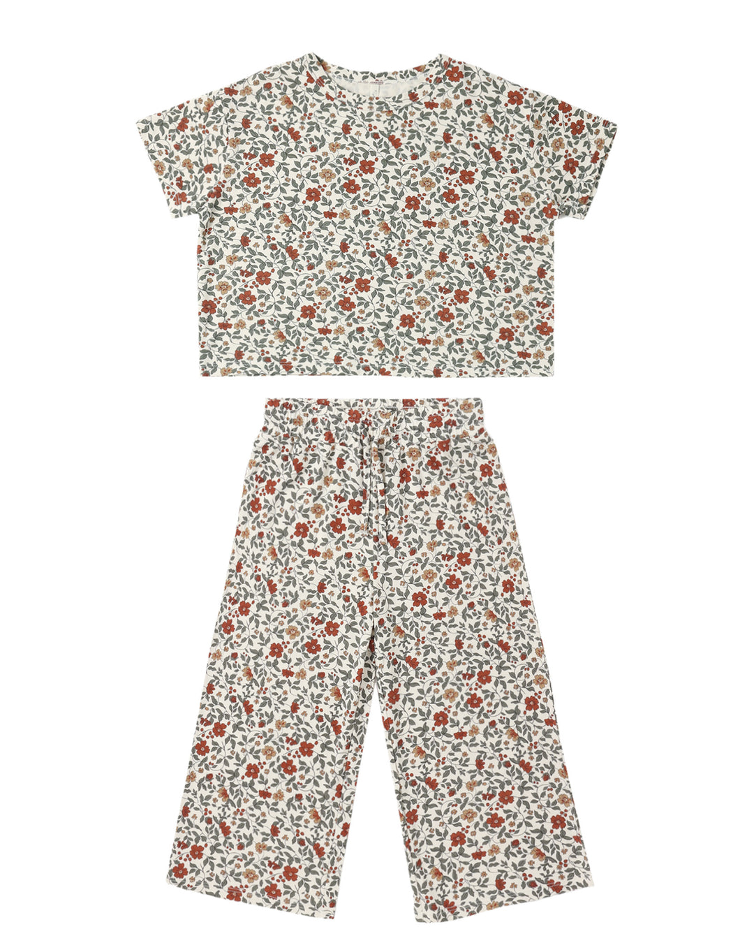 Ruthie Set in Holiday Floral