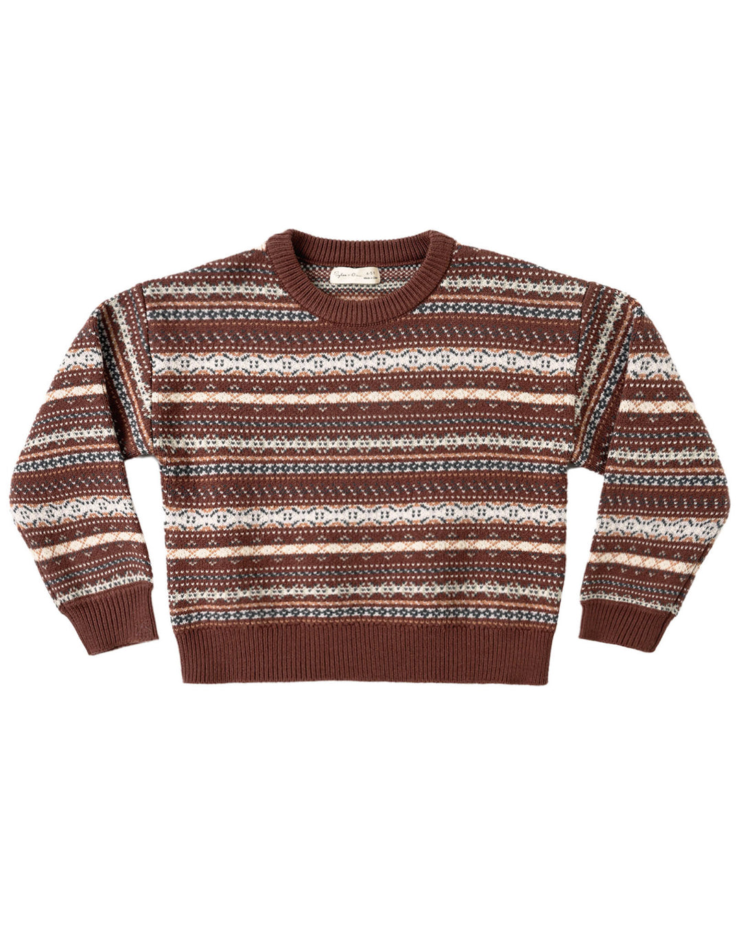 Aspen Sweater – Mulberry Multi-Stripe