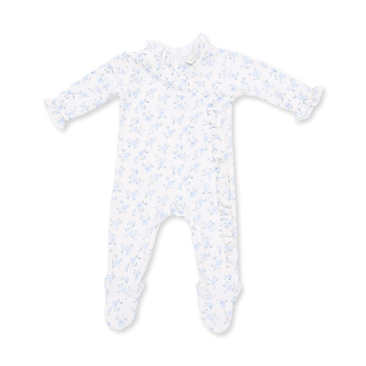Rose Briar — Kimono Ruffle Snap Footie