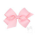 Load image into Gallery viewer, Scalloped Medium Grosgrain Bow (assorted colors)

