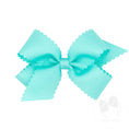 Load image into Gallery viewer, Scalloped Medium Grosgrain Bow (assorted colors)
