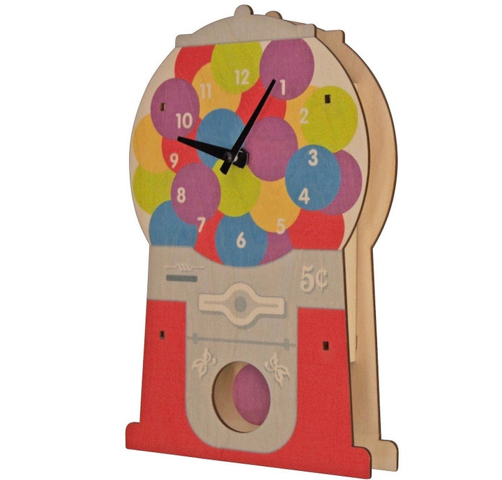 Gum ball machine clock