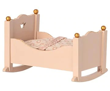 Maileg Baby Mouse Cradle- Assorted Colors